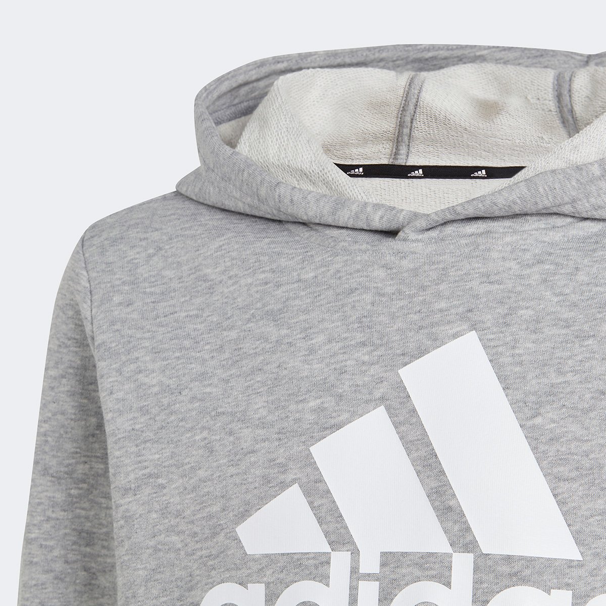 Blusa Moletom Juvenil Adidas Big Logo com Capuz Loja do Cruzeiro