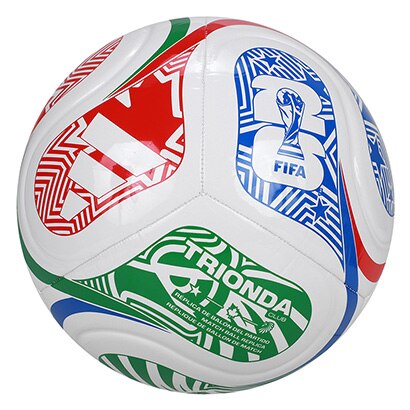 Bola de Futebol Campo Adidas Trionda Copa do Mundo 2026 Club - Branco