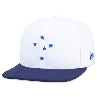 Boné Cruzeiro New Era Aba Reta Vintage Masculino