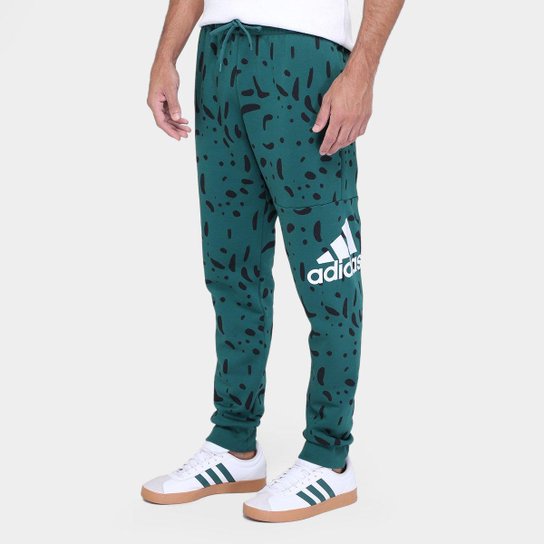 Calça Adidas Essentials Tapered Cuff Logo Masculina