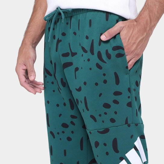 Calça Adidas Essentials Tapered Cuff Logo Masculina