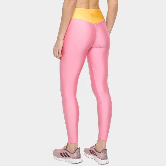 Calça Legging Adidas Latin Fit Colorblock Feminina
