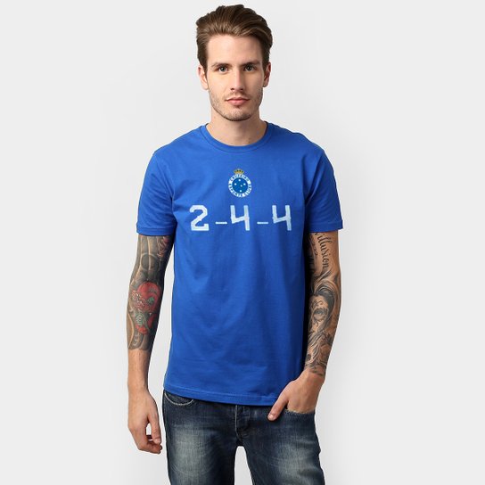 Camisa Cruzeiro 2-4-4