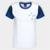 Camisa Cruzeiro Braziline Feminina - Branco+Azul