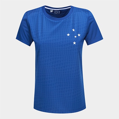 Camisa Cruzeiro Celestial Feminina - Azul