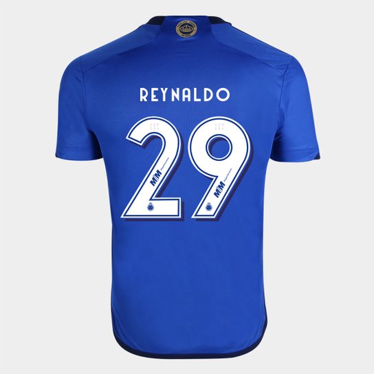 Camisa Cruzeiro I 23/24 Reynaldo Nº 29 Torcedor Adidas Masculina