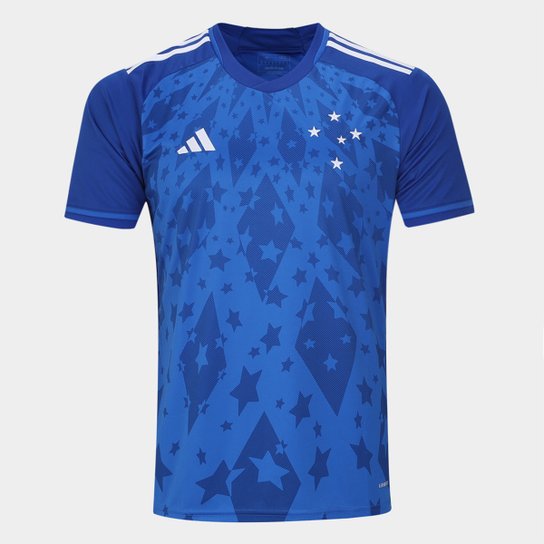 Camisa Cruzeiro I 24/25 - William nº 12 - Torcedor Adidas Masculina