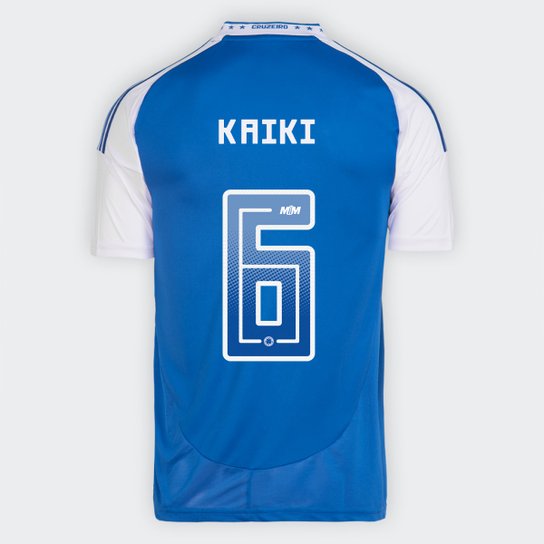 Camisa Cruzeiro I 25/26 - Kaiki nº 6 - Torcedor Adidas Masculina