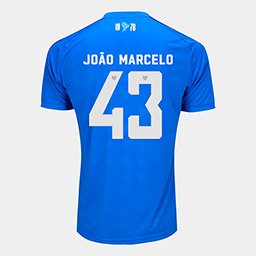 Camisa Cruzeiro I 26/27 João Marcelo Nº43 Torcedor Adidas