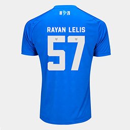 Camisa Cruzeiro I 26/27 Rayan Lelis Nº57 Torcedor Adidas