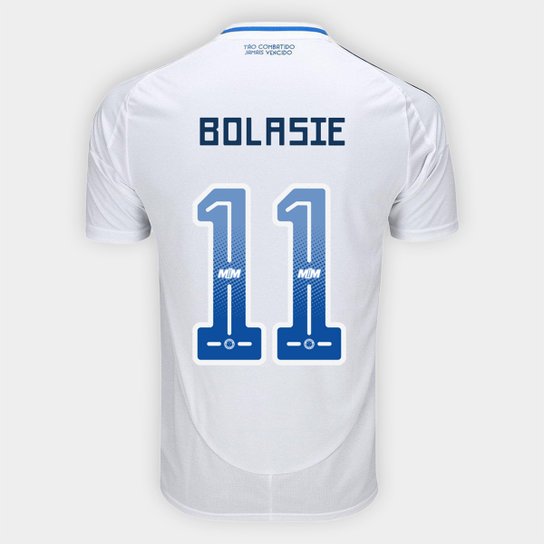 Camisa Cruzeiro II 25/26 Bolasie N. 11 Torcedor Adidas Masculina