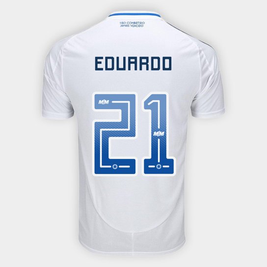 Camisa Cruzeiro II 25/26 Eduardo N. 21 Torcedor Adidas Masculina