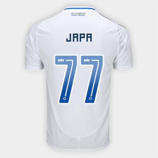 Camisa Cruzeiro II 25/26 Japa N. 77 Torcedor Adidas Masculina