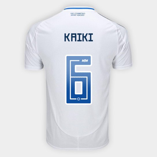 Camisa Cruzeiro II 25/26 Kaiki N. 6 Torcedor Adidas Masculina
