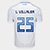 Camisa Cruzeiro II 25/26 L. Villalba N. 25 Torcedor Adidas Masculina - Branco+Azul