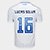 Camisa Cruzeiro II 25/26 Lucas Silva N. 16 Torcedor Adidas Masculina - Branco+Azul