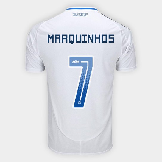 Camisa Cruzeiro II 25/26 Marquinhos N. 7 Torcedor Adidas Masculina