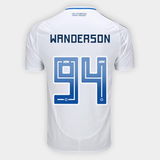 Camisa Cruzeiro II 25/26 - Wanderson N. 94 Torcedor Adidas Masculina