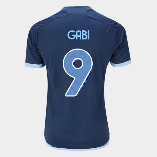Camisa Cruzeiro III 24/25 - Gabi N° 9 - Torcedor Adidas Masculina