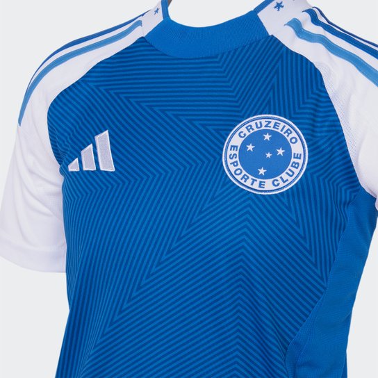 Camisa Cruzeiro Infantil I 25/26 s/n Torcedor Adidas