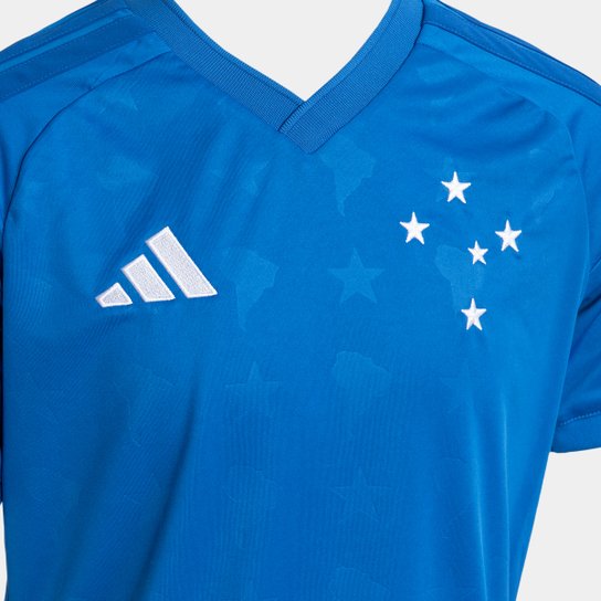 Camisa Cruzeiro Infantil I 26/27 s/n Torcedor Adidas