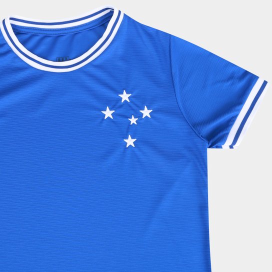 Camisa Cruzeiro Jacquard Retrômania Feminina