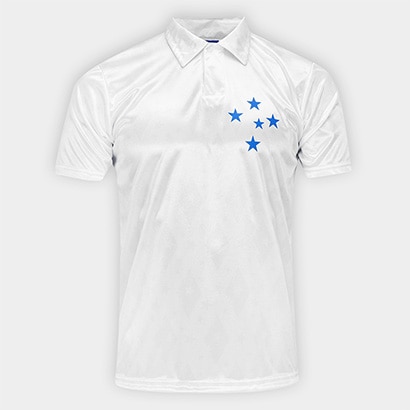 Camisa Cruzeiro Retrô 1993 Masculina - Branco