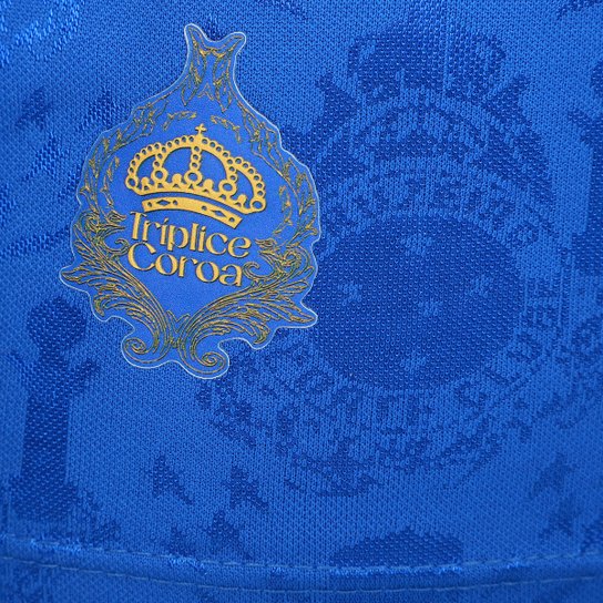 Camisa Cruzeiro RetrôMania 2003 Tríplice Coroa Masculina