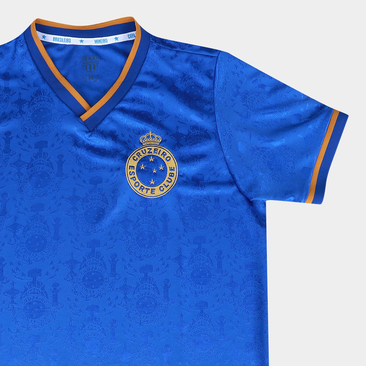 Camisa Cruzeiro RetrôMania 2003 Tríplice Coroa Masculina 6