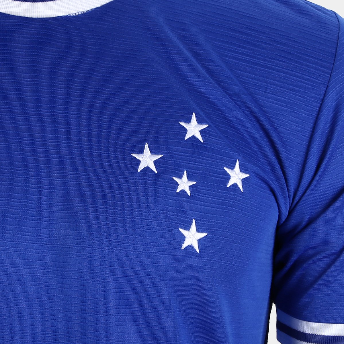 Camisa Cruzeiro RetrôMania Jacquard Masculina 4