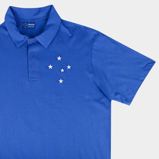Camisa Polo Cruzeiro Casual Masculina