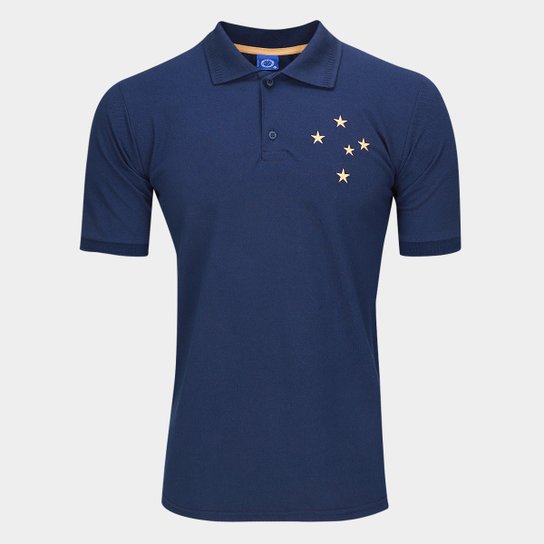Camisa Polo Cruzeiro Estrela Dourada Masculina
