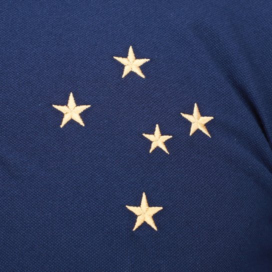 Camisa Polo Cruzeiro Estrela Dourada Masculina