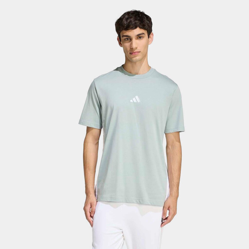 Camiseta Adidas 3 Listras Stretch Masculina