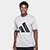 Camiseta Adidas Big Logo Masculina - Cinza+Preto