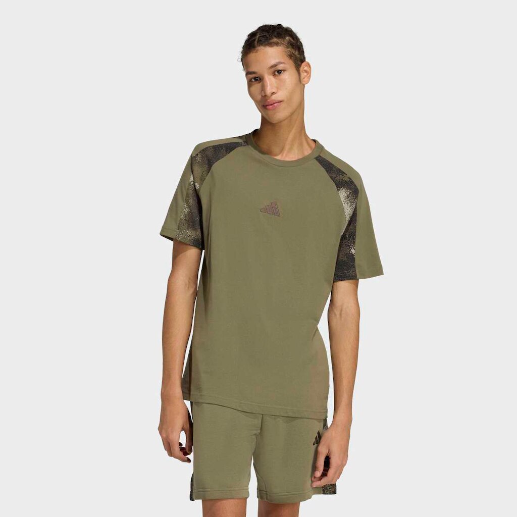 Camiseta Adidas Camo Print Te Masculina