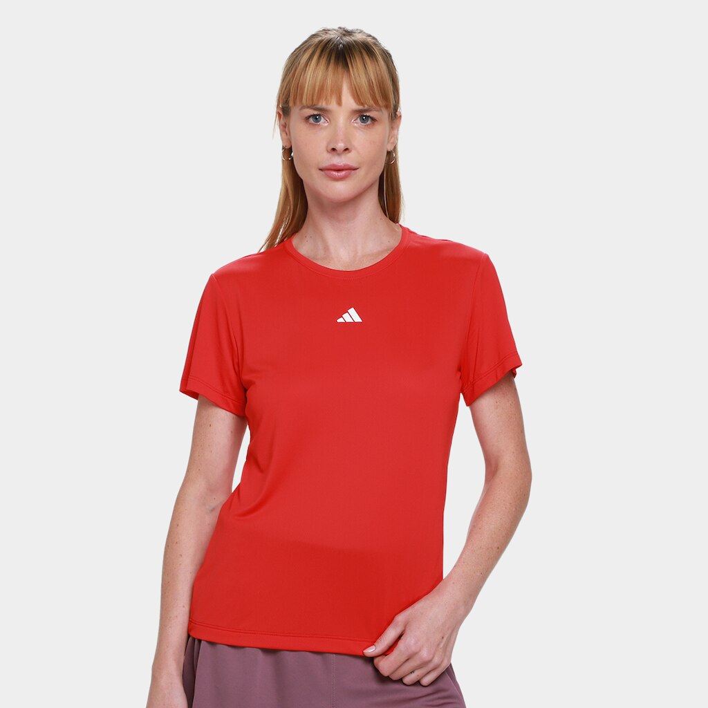 Camiseta Adidas Casual 3S Feminina