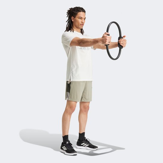 Camiseta Adidas Logo Camuflada Masculina