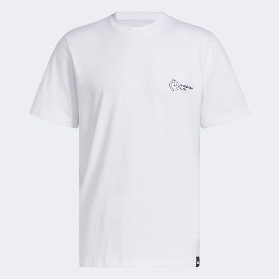 Camiseta Adidas World Wide Hoops Hbr Masculina