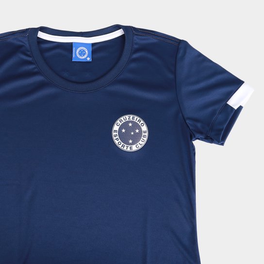 Camiseta Baby Look Cruzeiro Dry Feminina