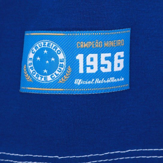 Camiseta Cruzeiro 1956 Retrômania Masculina