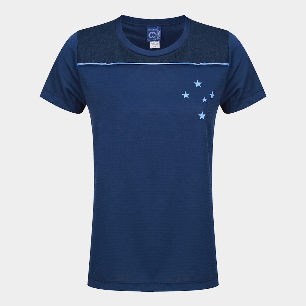 Camiseta Cruzeiro Ajeito Básica Feminina