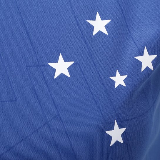 Camiseta Cruzeiro Braziline Celeste Feminina