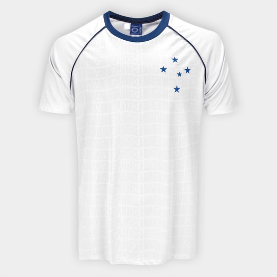 Camiseta Cruzeiro Braziline Mosaico Masculina