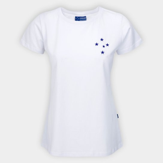 Camiseta Cruzeiro Classic Baby Look Feminina