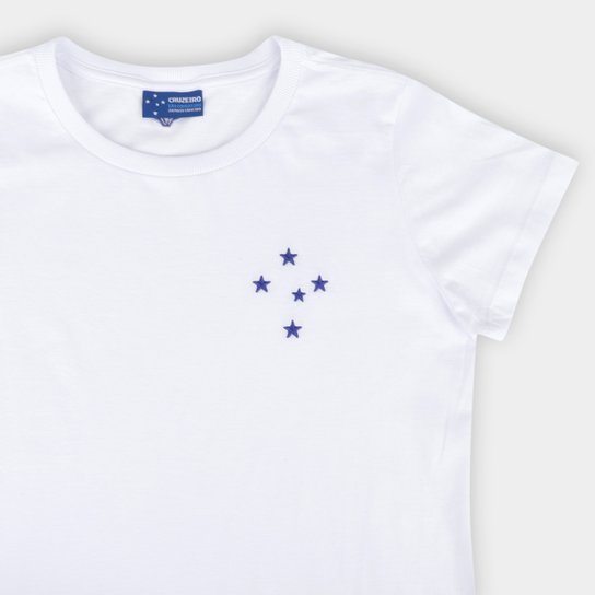 Camiseta Cruzeiro Classic Baby Look Feminina