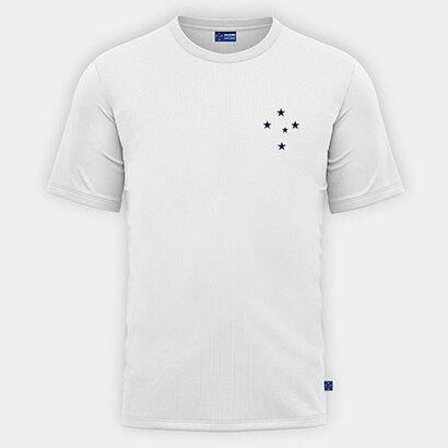 Camiseta Cruzeiro Classic Masculino - Branco