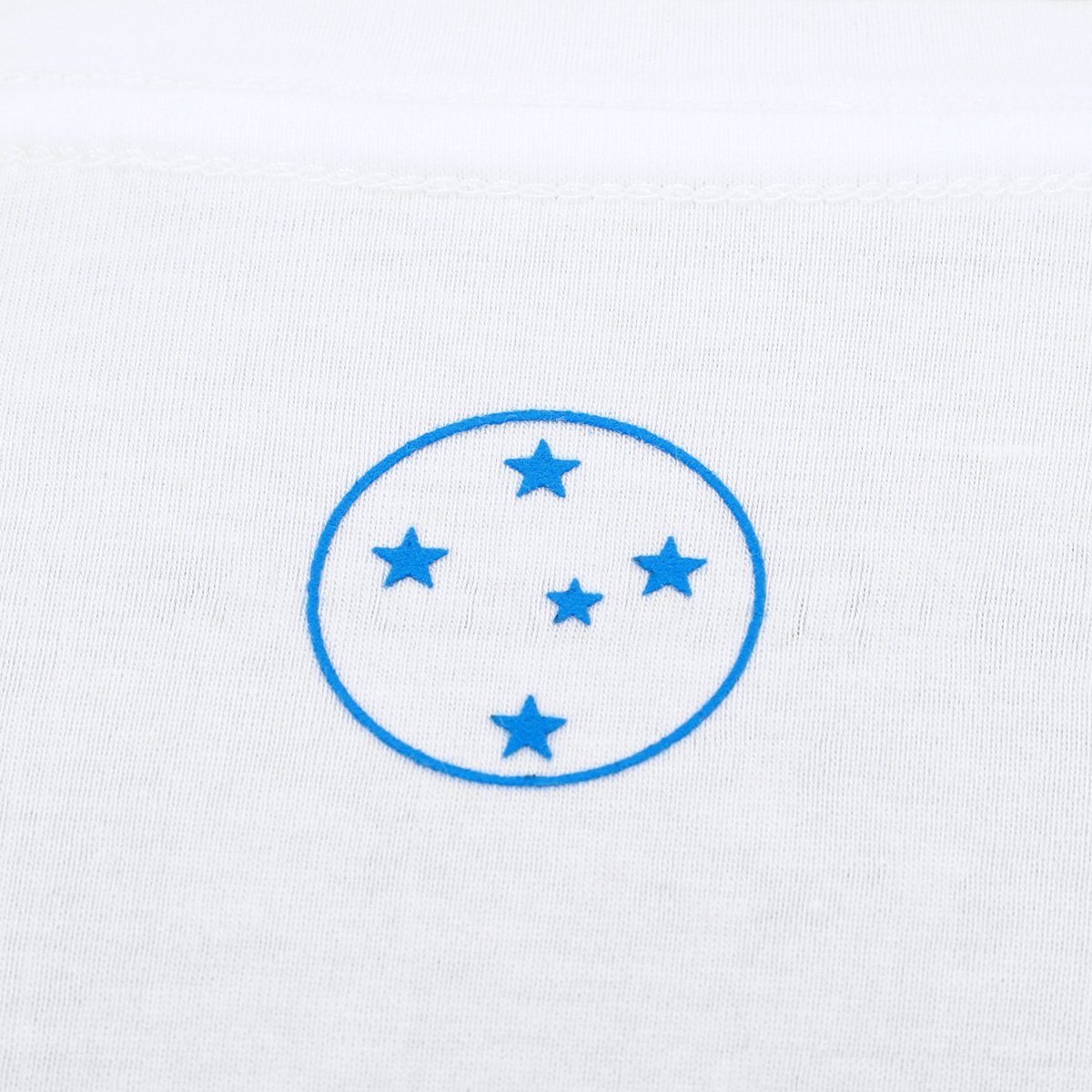 Camiseta Cruzeiro Escudo Retrô Masculina 3