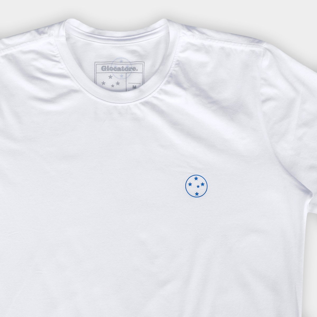 Camiseta Cruzeiro Escudo Retrô Masculina 4