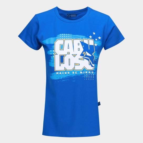 Camiseta Cruzeiro Feminina
